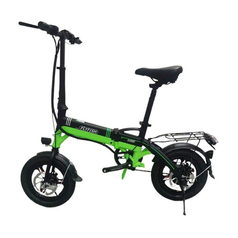 厂家直销助力车铝合金折叠助力车助力自行车14寸折叠电动助力车