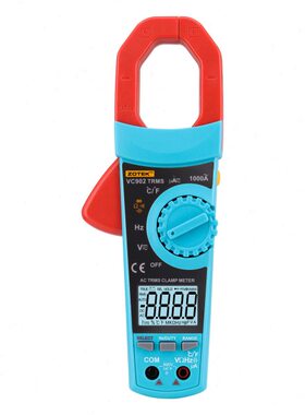 ZOY精度I数字钳型万用表VC902自动量程钳表防烧电容小电流测量