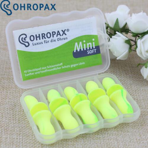 德国OHROPAX SOFT专业防噪音隔音睡眠耳塞降噪宿舍睡觉用MINI女士