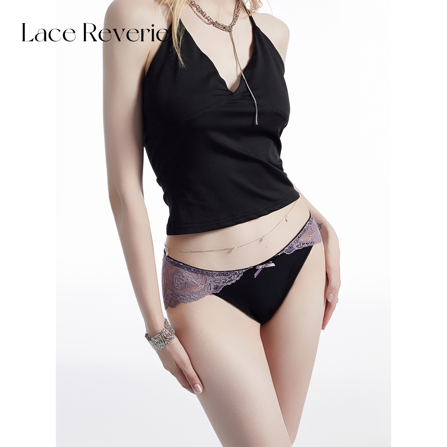 纯欲性感蕾丝高开叉内裤