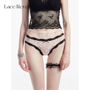 2025新款 女网纱透气女士三角裤 少女性感蕾丝内裤 「LR」柔纱栖梦