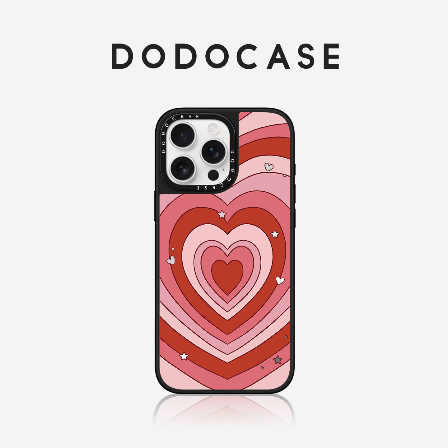 DODOCASE 爱心旋律 适用苹果18/17Promax手机壳iPhone16ProMax粉红蓝绿棕15Pm少女风创意14防摔13/12磁吸硬壳