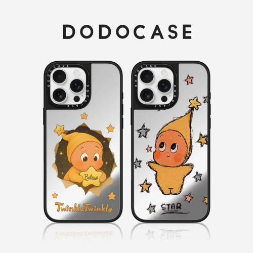 DODOCASE 彩色繁五角星星人 适用苹果18/17/16Promax手机壳iPhone15ProMax泡泡卡通14/13防摔MagSafe磁吸硬壳