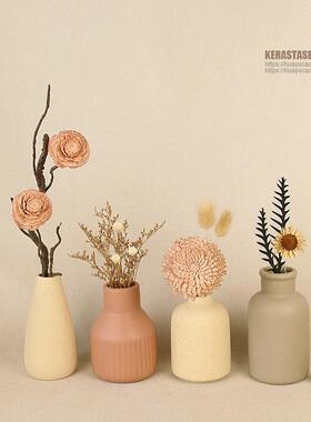 装饰品摆件家居饰品北欧干花轻奢奶油风电视玄关柜新家里摆设