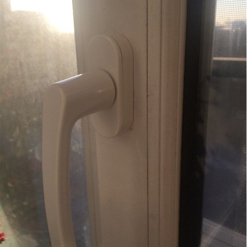 全金属塑钢门窗户传动执手把手 联动拉手锁 推拉内开门窗转动把手