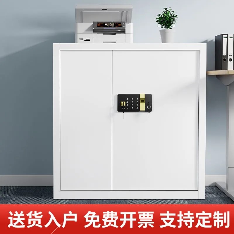 钢制保密柜密码文件柜铁皮柜保险柜财务办公室档案柜矮柜单节带抽