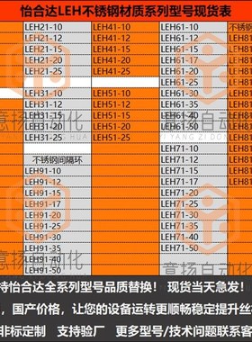 LEH41- 6 8 10 12 15  20 25  15B 方形丝杠支座组件 丝杆支撑座