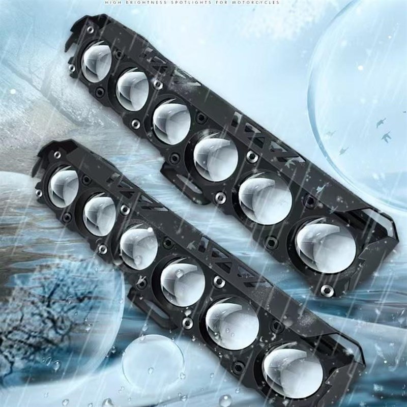 电动车超亮外置大灯摩托车LED灯泡电瓶射灯电单车灯12v48伏60v72v