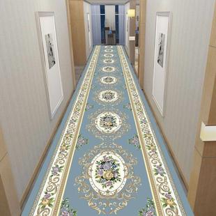 长条玄关垫欧式 过道楼梯防滑垫满铺宾馆走廊客厅地毯可裁剪可订制