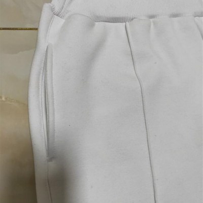 中小学生校服裤子男女纯白色校裤冬季加绒加厚运动长裤中性款班服