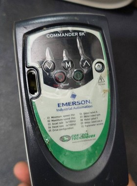 艾默生ska1200075变频器220v0.75kw 成色如