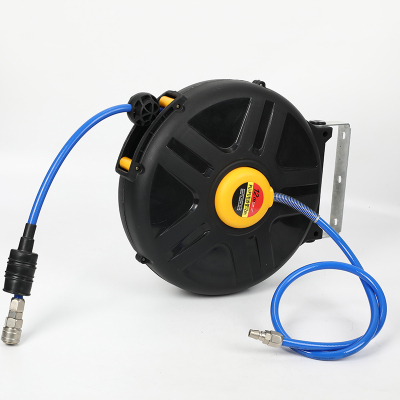 自动伸缩卷管器双层PU夹纱管通气管汽车美容保养气动工具气鼓20米