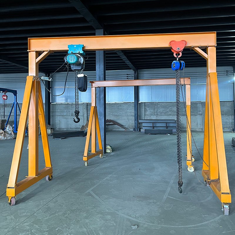 新客立减龙门架定制移动升降式电动无轨可拆卸龙门吊架小型行车