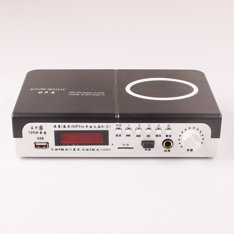 崧天菘金笛12/24v车载宣传扩音主机功放F1录音叫卖器50w大功率MP3