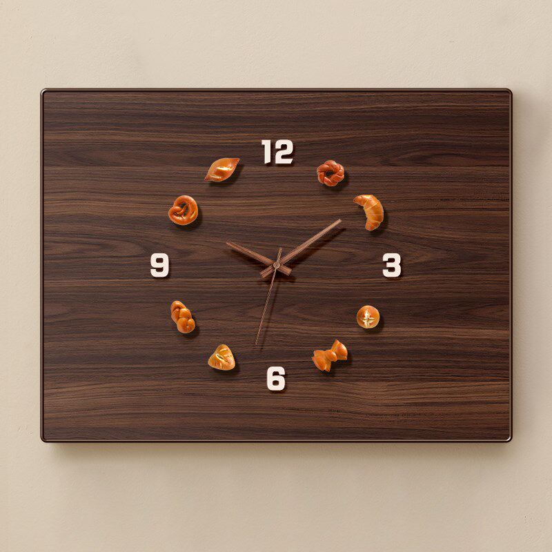 2025新款电表箱装饰画遮挡带钟表中古风diy磁吸配电箱开关盒挂画