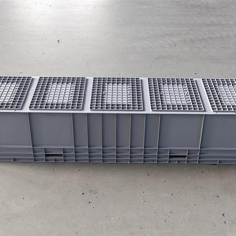 1600400340长方形塑料周转箱物流长方形大箱蔬菜运输框16340