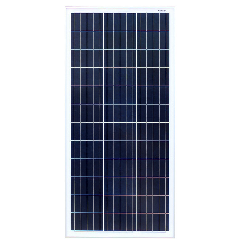 全新多晶硅100W太阳能板发电板电池板光伏发电系统18V充电12V家用