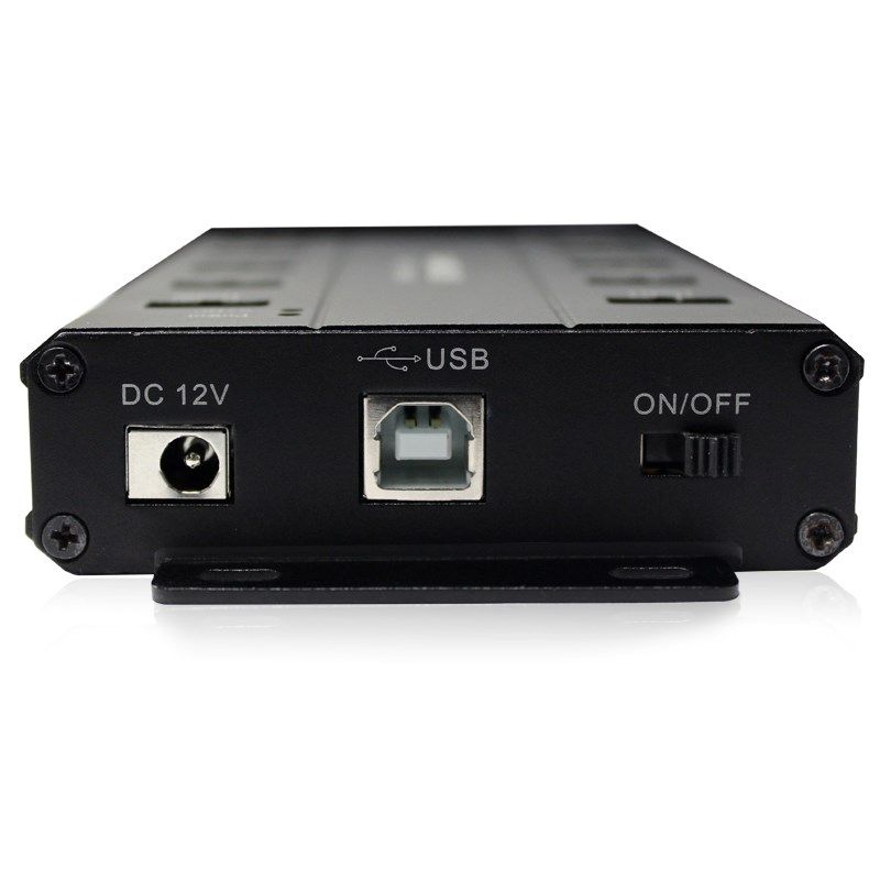 金田工业级10口USB集线器手机刷机批量测试传输数据拓展多接