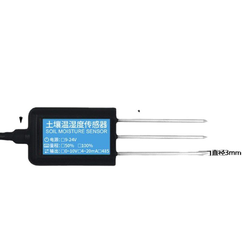 水分检测传感器 PH盐分变送器农业大棚氮磷钾肥力检测 土壤检测仪