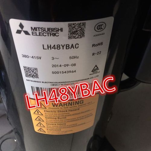LH48YBAC LH48YBDC LH45YBAC LH53 LH42YBDC三菱3P空调压缩机380V