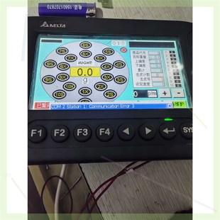 东 型号是D0PB07S201.功能正常 现拆机 台达屏一台