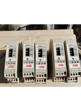 ABB光纤通讯模块:NPBA-12拆机有6块,实物拍摄,详情