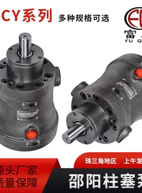 邵阳维克液压SY-10MCY-14-1B轴向柱塞泵25SCY 液压系统63YCY原厂