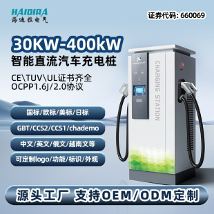 海迪拉新能源汽车快充充电桩120KW商用九孔直流240KW厂家国标欧标