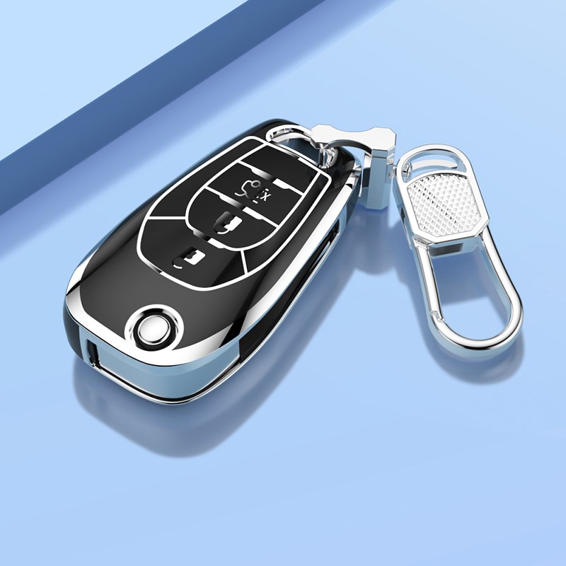 适用雪佛兰汽车钥匙套科鲁兹壳扣科沃兹创酷创界迈锐宝科鲁泽赛欧