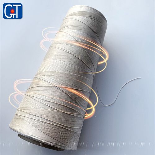 高温防火缝纫线玻璃纤电动缝纫机防火线工业保温缝纫用耐高温线