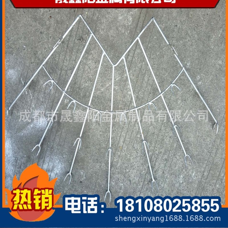 防爬伞管b道防爬伞防盗伞小区燃气管道防爬刺 防爬伞管道刺防护栏