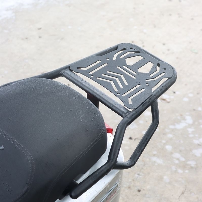 适用雅迪G26加厚尾架电动w车外卖箱改装货架尾箱后备箱支架后衣架