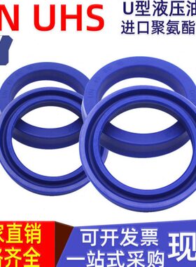密封圈进口台湾耐磨u型圈大号un油封280*300 310 320*15 16 18 20