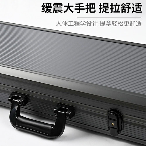 德州扑克收纳箱100/200/300/500片筹码收纳盒子金属收纳手提铝箱