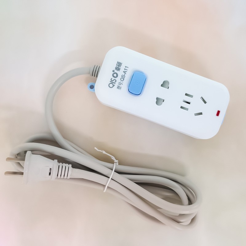 两脚插头家用插线板带线插座接线多孔插排一转二转三延长线拖线板