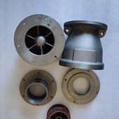 QY65 杭州水泵总厂65 3油浸式 22泵体泵头泵垫口环叶轮出水口