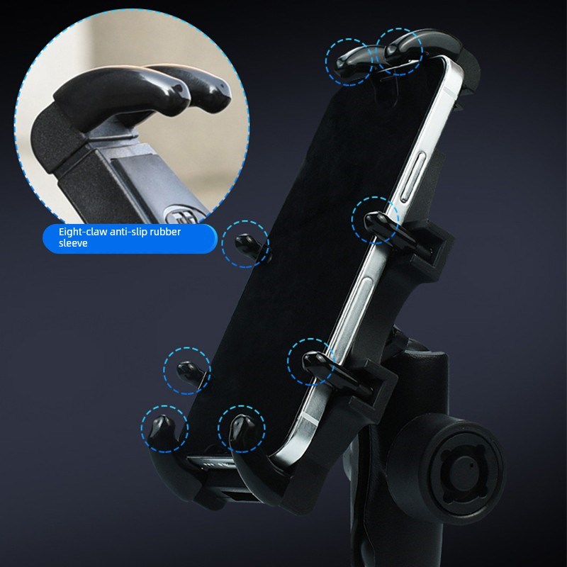 适用于春风675SR-R摩托车手机支架摩旅骑行O导航固定减震手机支架