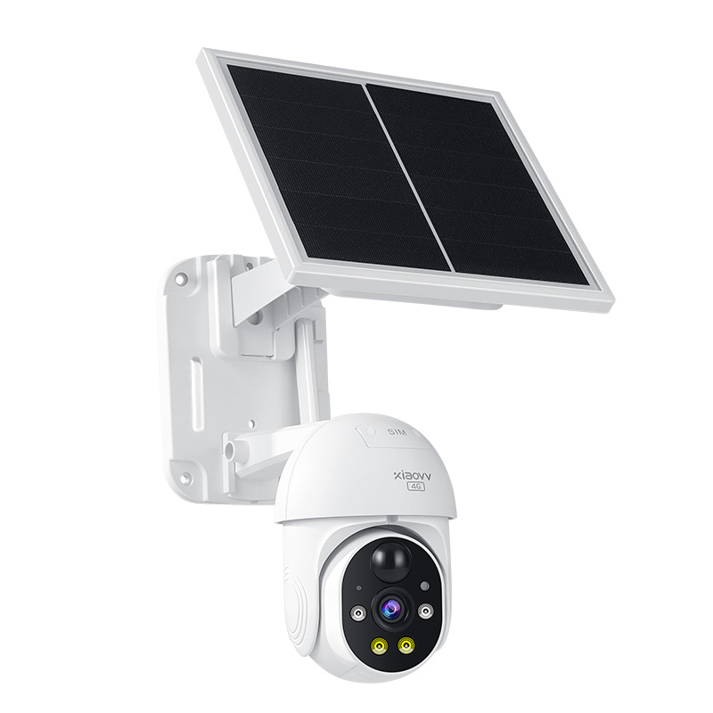 有品太阳能摄像头影适用于户外手机远程家无需网络电4G监控器