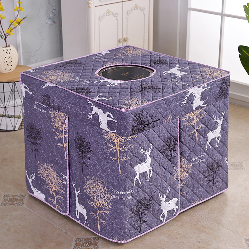 新款烤火桌子罩套电暖方桌罩加厚正方形烤火炉布罩电火炉罩烤火被