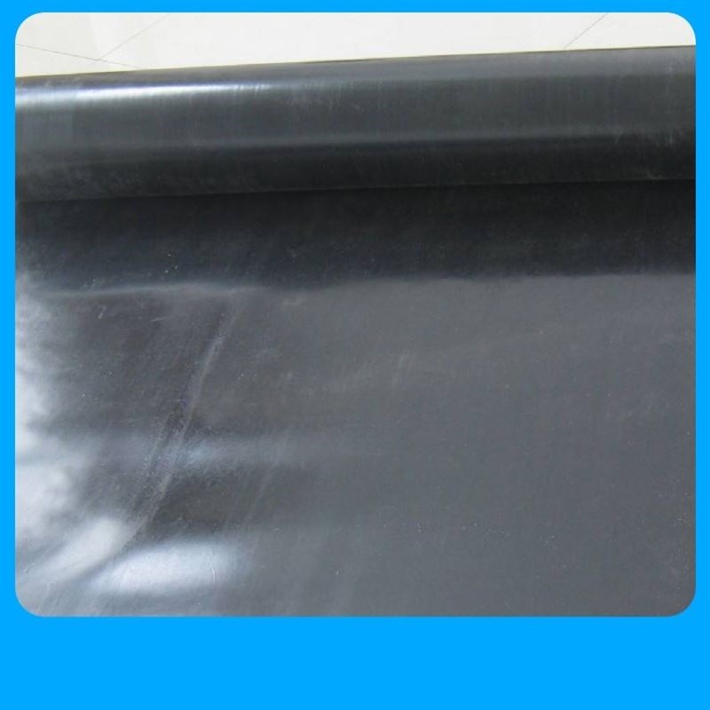 鱼塘防渗膜HDPE加厚黑色土工膜护坡养殖膜防水布专用虾鱼池藕池膜