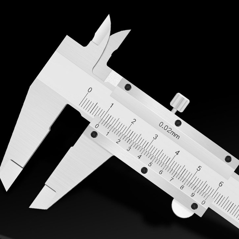 源头厂家不锈钢游标卡尺高精度工业级家用油表0-150mm-200mm-300m