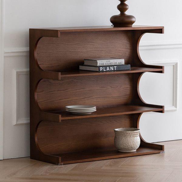 润家家居中古置物架落地陈列柜靠墙书架两用茶几边柜客厅卧室层架,住宅家具,家用陈列柜,淘宝优惠券,粉丝福利购,淘宝优惠卷