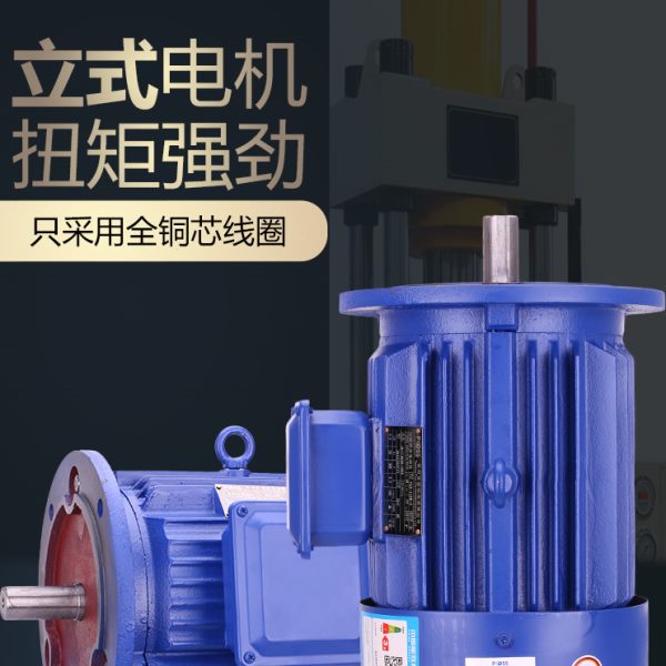 普斯YE3立式三相异步电机国标铜芯电动机380V搅拌减速机B5马达新
