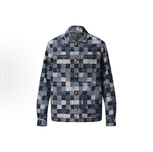 Adam 方格工装 25FW 联名 束腰夹克牛仔外套 男女情侣明星同款