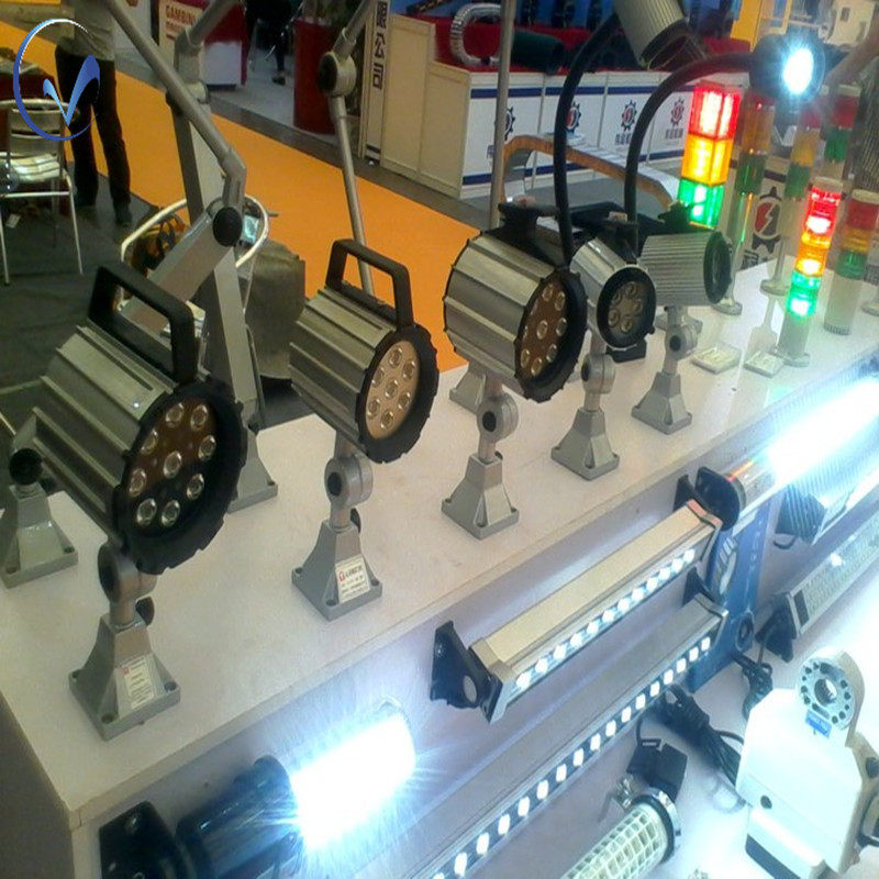 LED机床工作灯24v冲床铣床照明灯36V车床灯220V磁铁磁性工业台灯