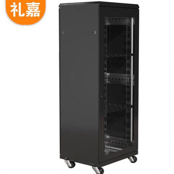 礼嘉 经济款 1.8米37U网络机柜19英寸1800*600*600黑色 LJ-G86137