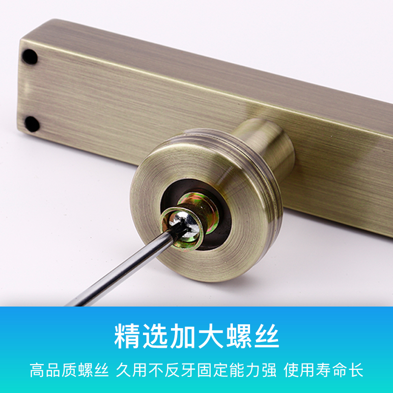 加厚不锈钢拉手玻璃门木门钛金大拉手大门把手雅黑色烤漆方管