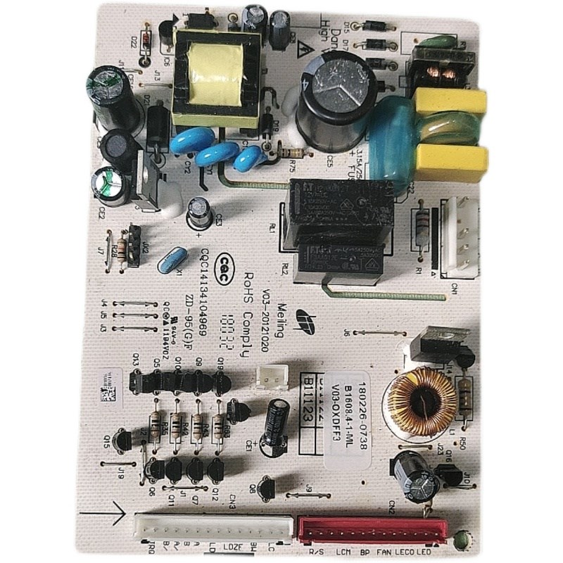美菱冰箱BCD-221WE3C 219WAF电脑板主板电M源板控制板B1608.4-1