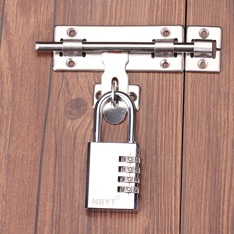 【源头工厂NBYT】38mmT3513-SS防锈密码锁挂锁特大号门车挂锁