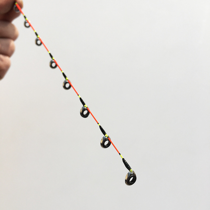 全瓷环抛投钛合金竿稍激流筏竿稍海钓竿梢筏钓竿杆稍船筏竿挂泥鳅